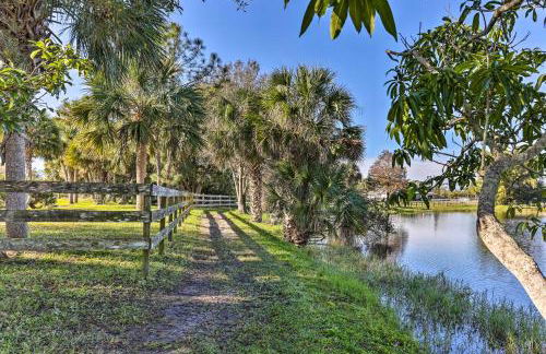 Rustic Palm City Vacation Rental on Horse Farm - Photo 24