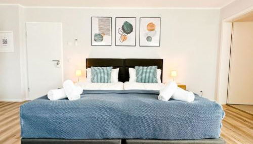 bonquartier - LUXAPT#4 Modernes Apartment mit Self Check-In, voll ausgestatteter Küche, Klimaanlage und Parkplatz - Foto 2, towels