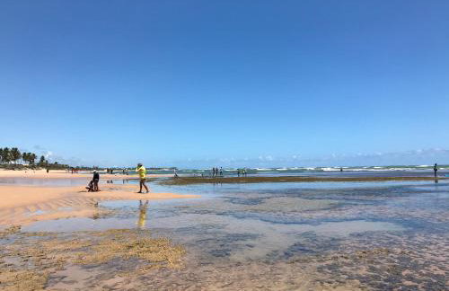 Flat Guarajuba Beira da Praia pé na areia - Foto 78