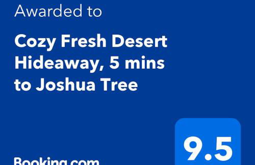 Cozy Fresh Desert Hideaway, 5 mins to Joshua Tree - Foto 42