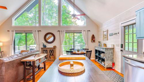 Lakefront Murphy Getaway with Deck, Dock and Kayaks! - Foto 3