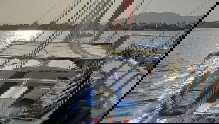 La felouque dans laquelle vous voyagerez