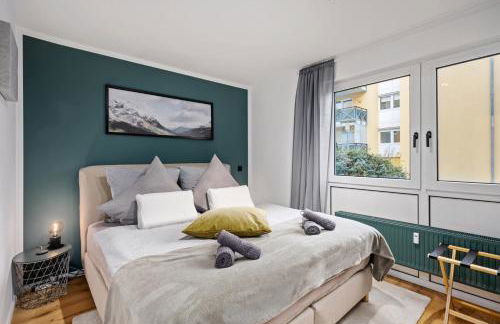 EDLER WOHNRAUM Elegantes Apartment mit Balkon, Boxspringbett, Kaffeevollautomat, Lift & Parkplatz - Foto 1