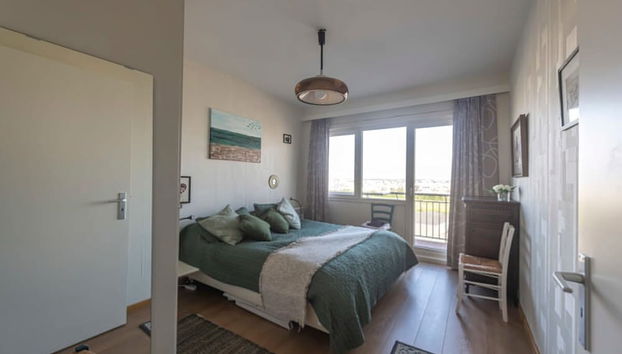 Seaview Apartment on the Beach - Free Parking - Foto 5, Habitación