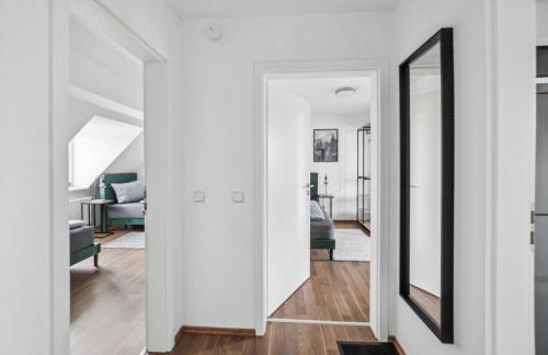 Larooms Merseburg - Apartment NS03 - 2 Zimmer - 4 Betten - Waschmaschine - Parkplatz - Balkon - Foto 5