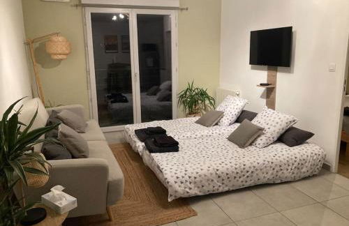 Un balcon à Monplaisir- 4 lits -garage - 47m2 - Foto 27