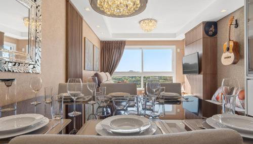 Jardins de Gramado 402 B - 3 suítes e linda vista - Foto 2