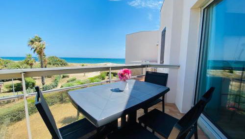 Studio sur plage avec piscine et balcon vue mer - Foto 2