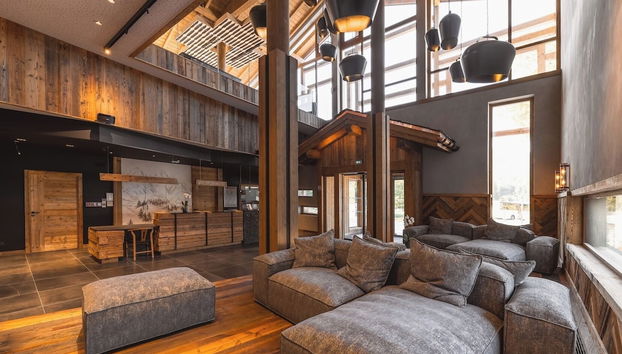 Sitzecke in der Lobby