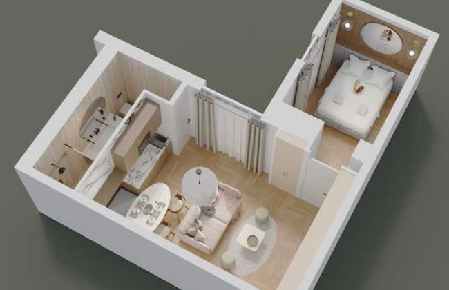 Chic Apartment AC - 1bdr/4p - Carreau du Temple - Foto 9