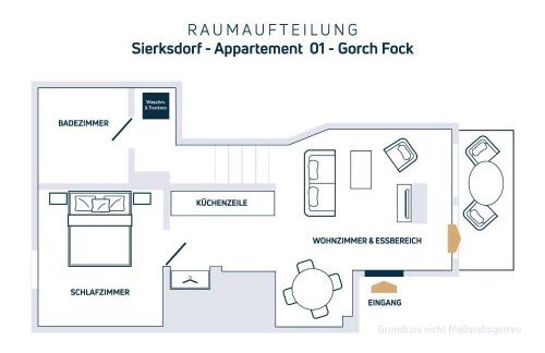 Ferienwohnung mit Meerblick und Terrasse - Nur 50 Meter zum Strand - inklusive eigenem Parkplatz und Fahrradunterstellplatz - Foto 18