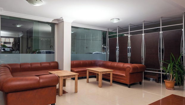 Zona de estar del vestíbulo