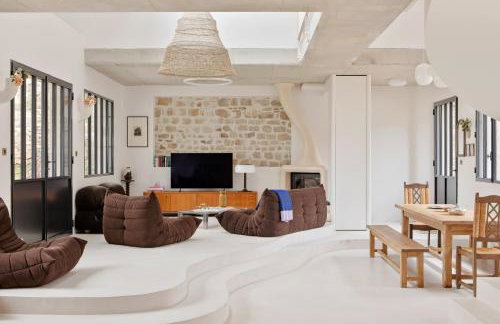 Villa Albertine, 4 chambres en plein cœur de Barbizon proche lisière de Forêt - Foto 6