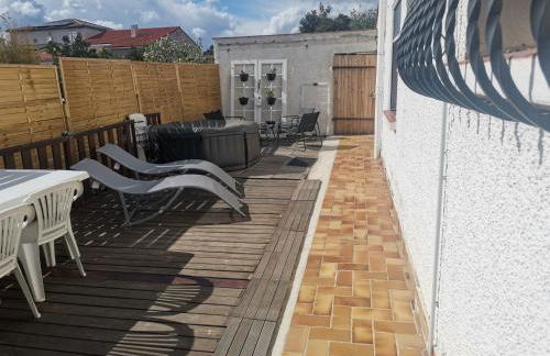 Appartement-1- prive, terrasse, parking et jardin - Foto 9
