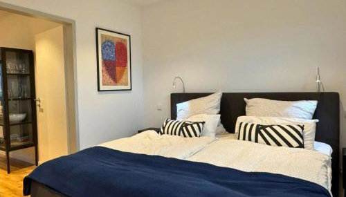 Top Apartment in Kranenburg - central & quiet - terrace and large windows - incl parking, fast WiFi, Box-Spring bed, washer & dryer, Netflix - Foto 2