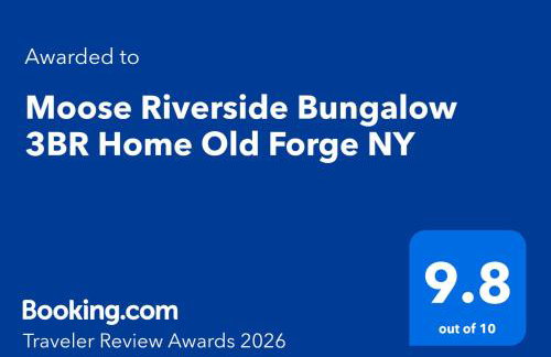 Moose Riverside Bungalow 3BR Home Old Forge NY - Foto 50