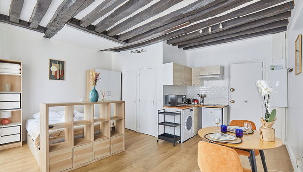 Charming Studio Center of Paris - Foto 2, Habitación