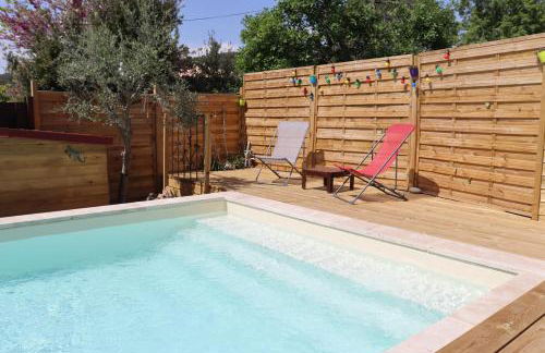 gite LAPAZ/jacuzzi privé/piscine - Foto 47