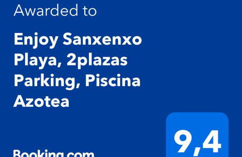 Enjoy Sanxenxo,200m Playa, Balcón Vistas Cíes, Piscina & Terraza Azotea,2 plazas Garaje, 2 Baños, Muy Luminoso, Muy Tranquilo,Muy Equipado, Céntrico - Foto 13