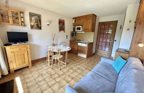 Studio Alcôve Cosy, 4 Pers, Jardin, Parking, Proche Télécabine et Golf - Megève - FR-1-597-21 - Photo 1