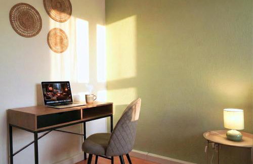 Ruhiges & modernes 5-Personen Apartment mit Boxspringbetten, Smart-TV, Wlan und Balkon - Foto 9