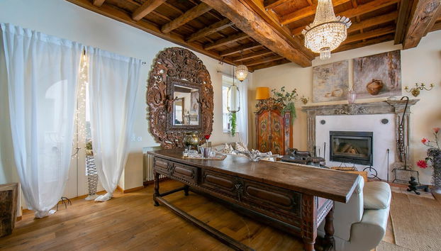 Essbereich im Zimmer