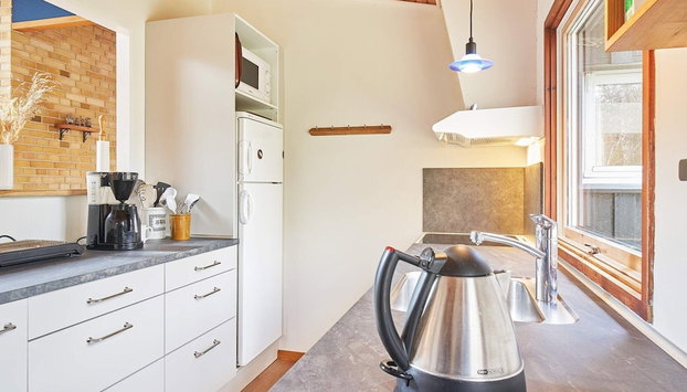 6 Person Holiday Home in Aakirkeby - Foto 5, Cocina privada
