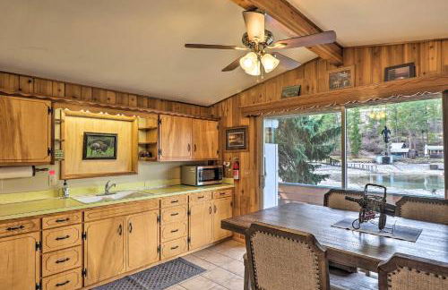 Flathead Lake Waterfront Cabin with Dock and Kayaks - Foto 8