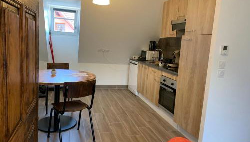 Gite Clair de Lune à Beblenheim 3 pers parking - Foto 5, stove