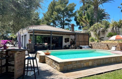 Nouveaute Splendide Villa Mara avec Piscine pour 10 Pers à La Cadiere d Azur à 10 mn des Plages - Foto 11