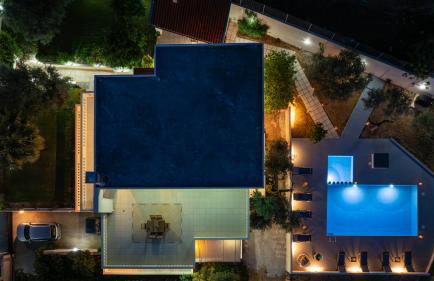 Villa Daratso with private heated pool view to the sea - Foto 17