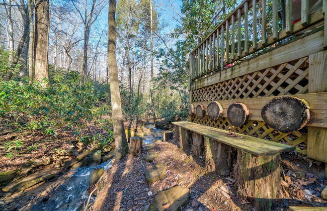 Misty Creek Cabin Private 3 BDR w/ Game Room! - Foto 44