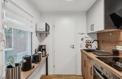 Waldbungalow mit WLAN und Terrasse in Seenähe-Hund willkommen - Foto 6