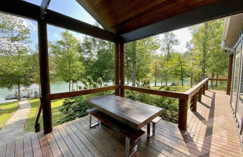 Paradise Point - 4BR Lakefront Haven Dock, Kayaks, & Cozy Firepit - Foto 54