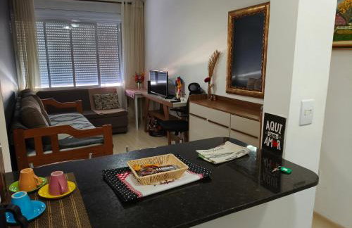 Consulado EUA Apto 1 dorm na frente do Consulado Americano com garagem Porto Alegre - Foto 17