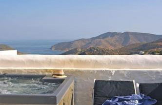 Sea & Sunset View Villa Chora with private jacuzzi - Foto 32