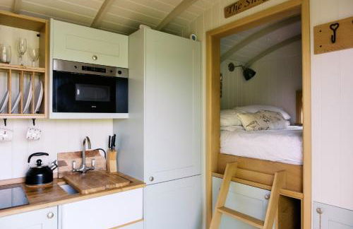 Shepherd's Hut- Hot Tub- Wellness Spa- Wood Burner - Foto 17
