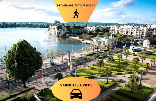 -L'émeraude de Louis XVI- Idéal pour Couple-Solo-Pro 8min de Paris-1min de la gare - Foto 19