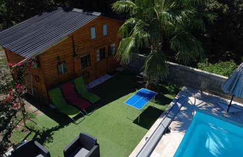 Casa di legnu ,charmant chalet avec piscine - Foto 1