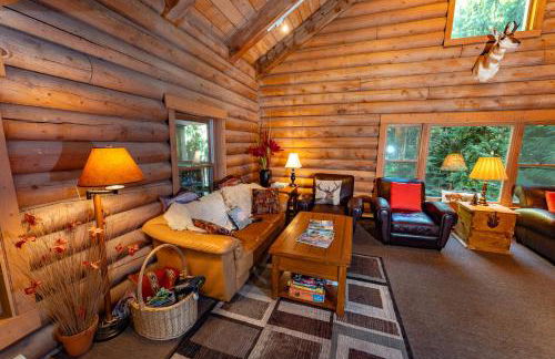 Private Forest Lodge Near Silverwood Theme Park - Sleeps 10 - Foto 21