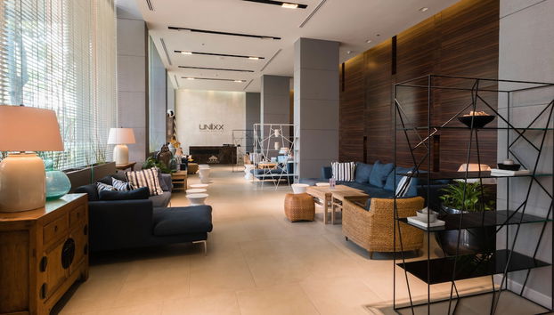 Zona de estar del vestíbulo