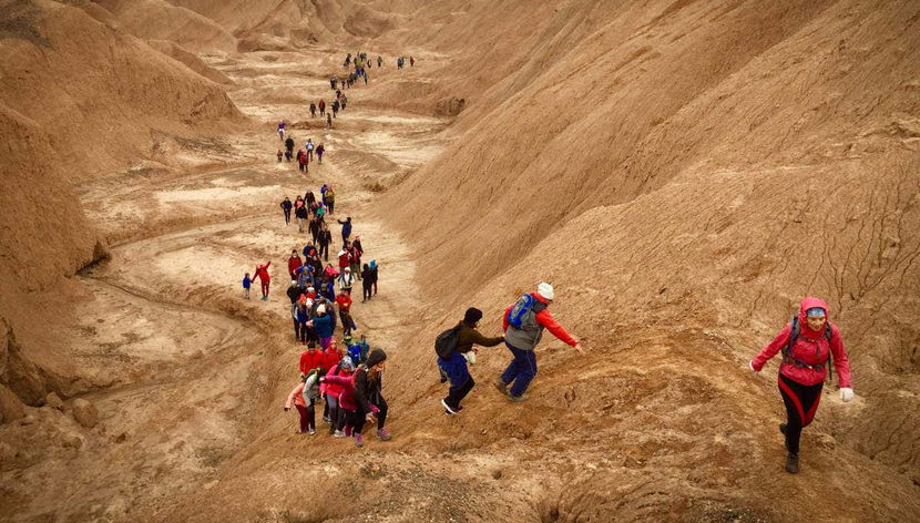Trekking por Ischigualasto