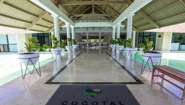 Zona de estar del vestíbulo