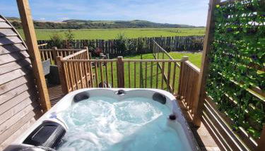The Galloway Steading -The Hedgehog's Hideout family cabin with Hot Tub and Fire Pit - Foto 4
