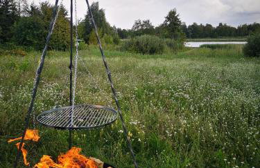 Dom nad jeziorem z prywatnym pomostem i linią brzegową - Foto 7