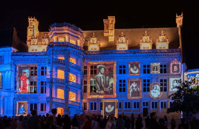 Spettacolo di luci e suoni nel Castello di Blois - Foto 2