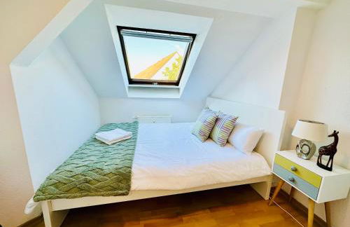 Fantastische Dachgeschosswohnung in Connewitz nahe Karli - Platz für bis zu 5 Personen - tolle Lage und öffentliche Verkehrsmittel - Foto 11