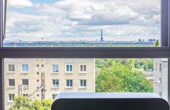 Comfortion Mirage - appartement de luxe avec vue sur la Tour Eiffel et Paris - Foto 16