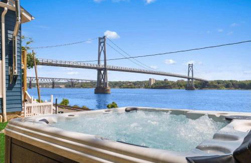 Hudson Escape W Hot Tub Bridge View - Foto 2