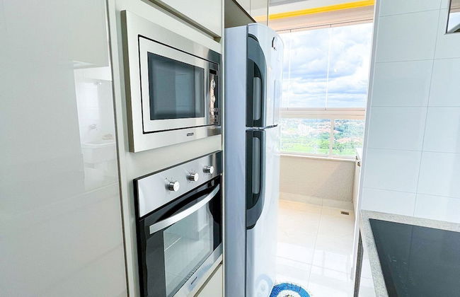 Apto Moderno com Vista Fantástica do Flamboyant - Foto 22